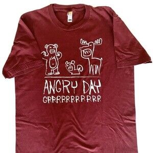 Angry Day Parody Novelty Mens Size M Medium T-Shir